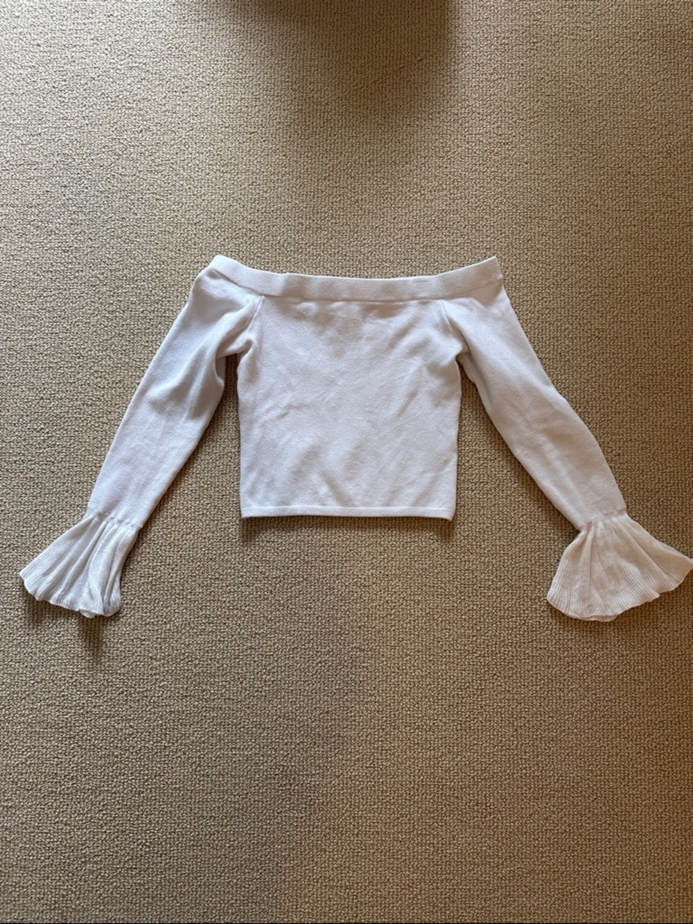 Superdown Reeta off the shoulder sweater